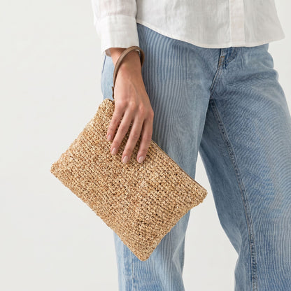Clutch bag - Amboseli v2 Natural/Bronze