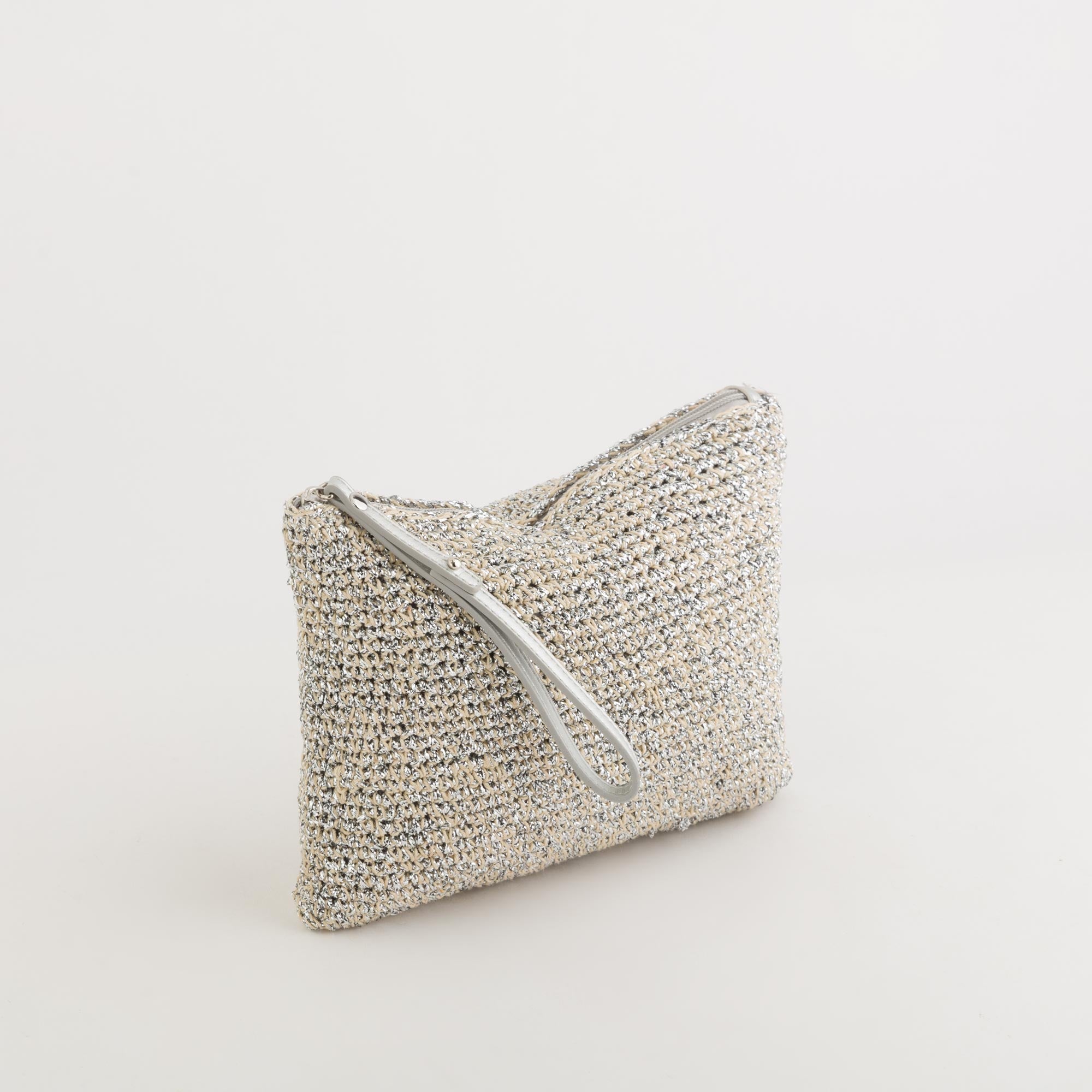 Pochette - Amboseli v2 Naturel/Argent