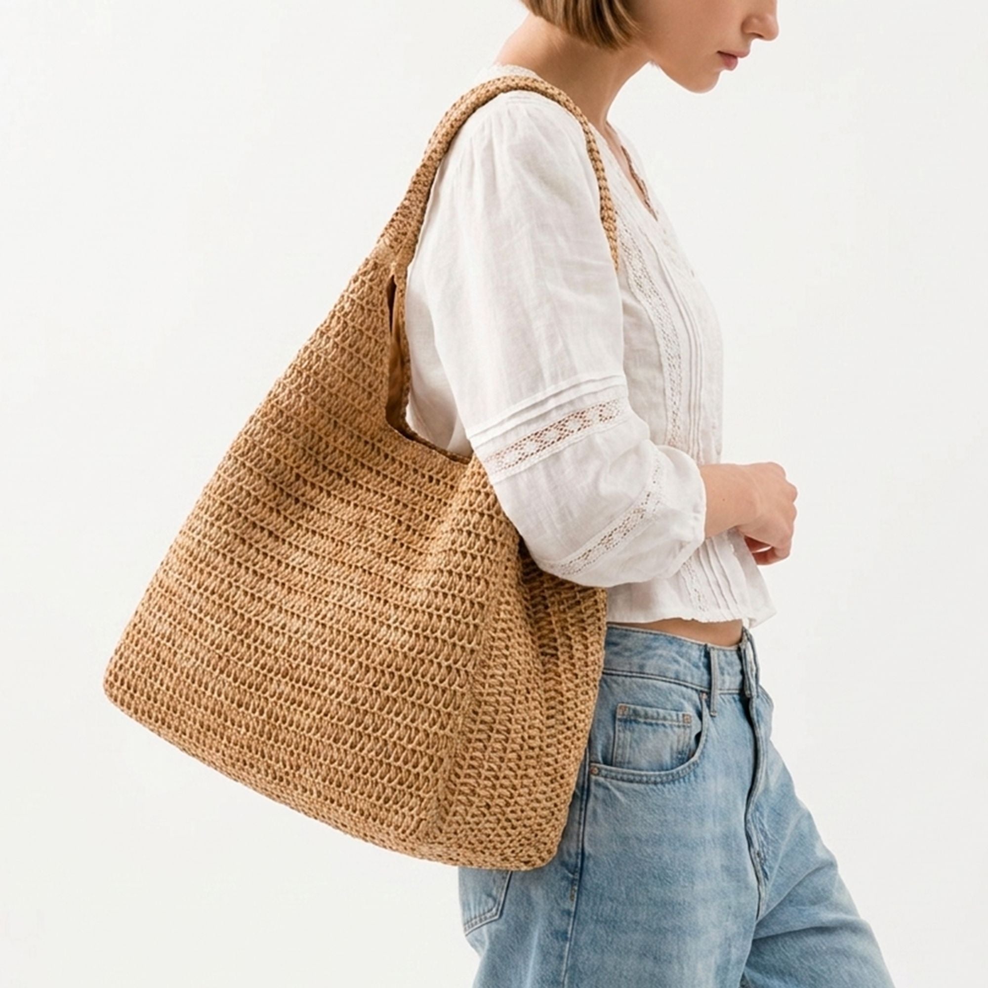Shopping Donna - Bolero bag Naturale