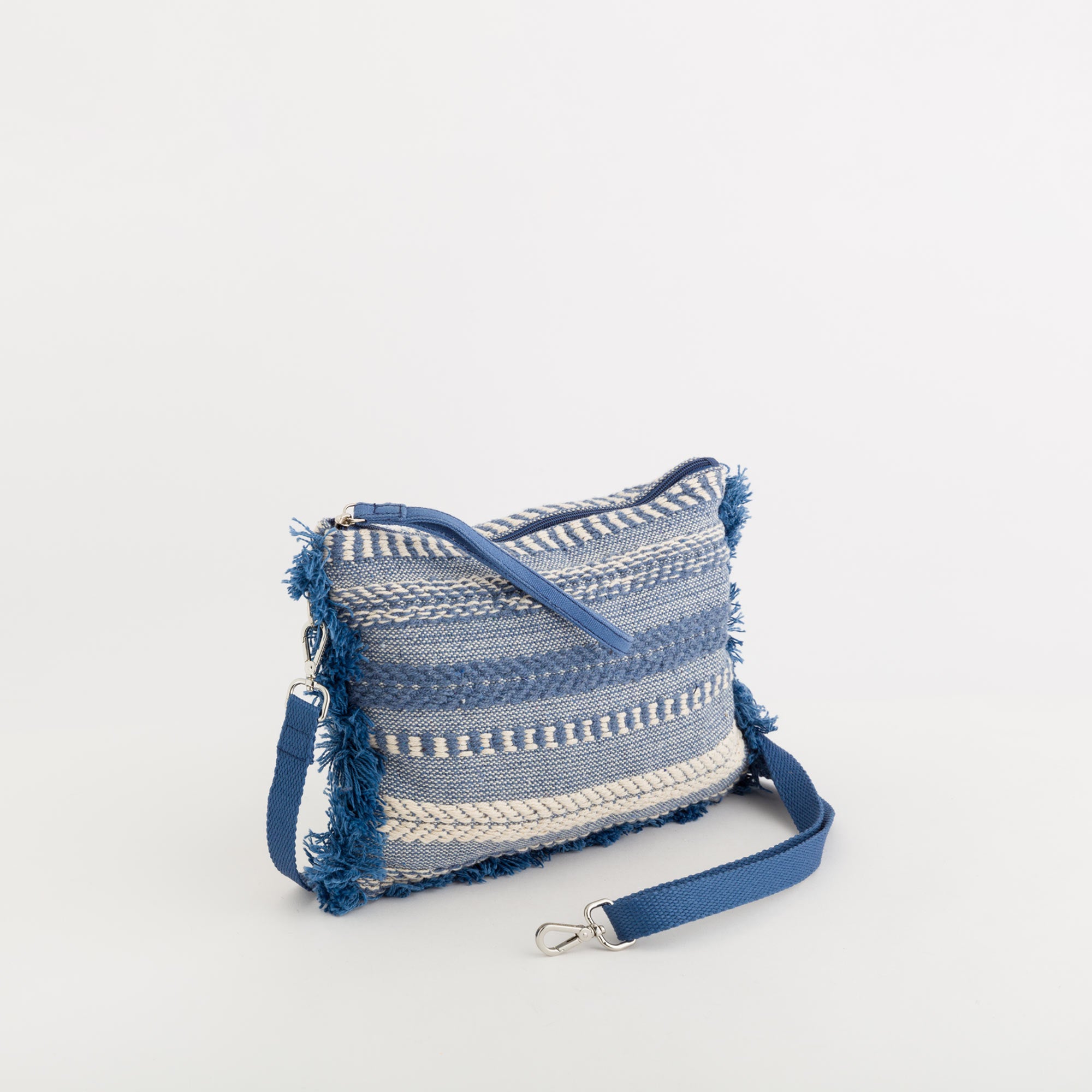 Bustina Donna - Gallipoli stripes Blu Denim/Multicolore