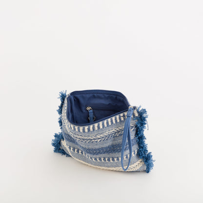 Bustina Donna - Gallipoli stripes Blu Denim/Multicolore