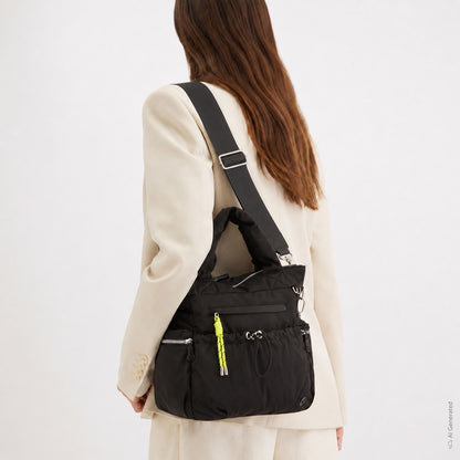 Women's Handbag/Backpack - Valentina Black