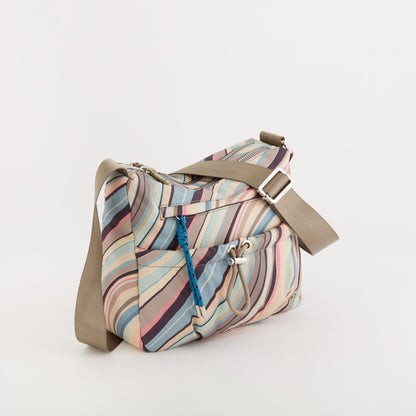 Women's Shoulder Bag - Valentina Sand/Multicolor