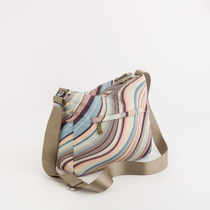 Women's Shoulder Bag - Valentina Sand/Multicolor