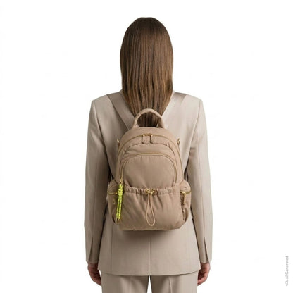 Women's Backpack/Shoulder Bag - Valentina Sand