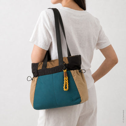 Einkaufen/Rucksack für Damen - Babe Schwarz/Mehrfarbig