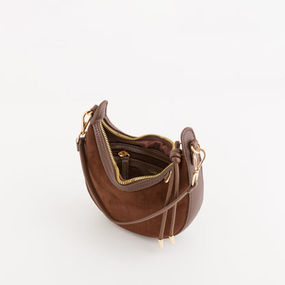 Women's Mini Bag - Bessi Chocolate