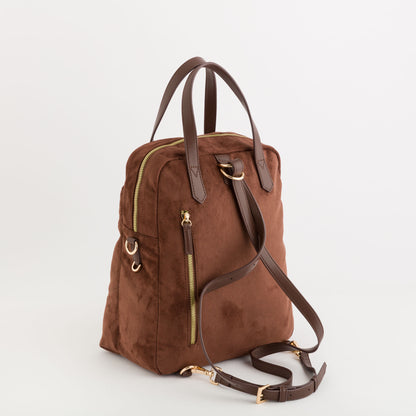 Women's Handbag/Backpack - Junko v1 Chocolate
