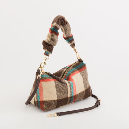 Mini Sacca Donna - Lily v2 Cioccolato Scuro/Multi