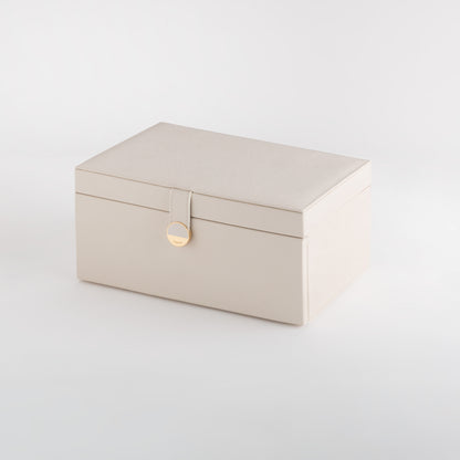 Boîte à bijoux pour femme - Giorgia Crème