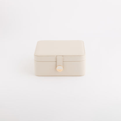 Boîte à bijoux pour femme - Giorgia Crème
