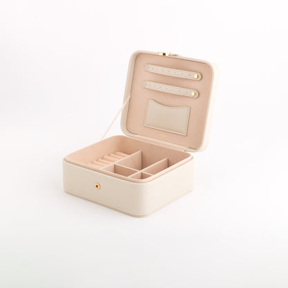 Boîte à bijoux pour femme - Giorgia Crème
