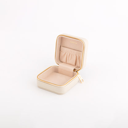 Boîte à bijoux pour femme - Giorgia Crème