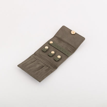 Joyero para mujer - billetera Natalie Aceituna