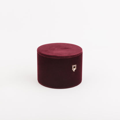 Women's jewelry box - Ginger jewelry case Prune