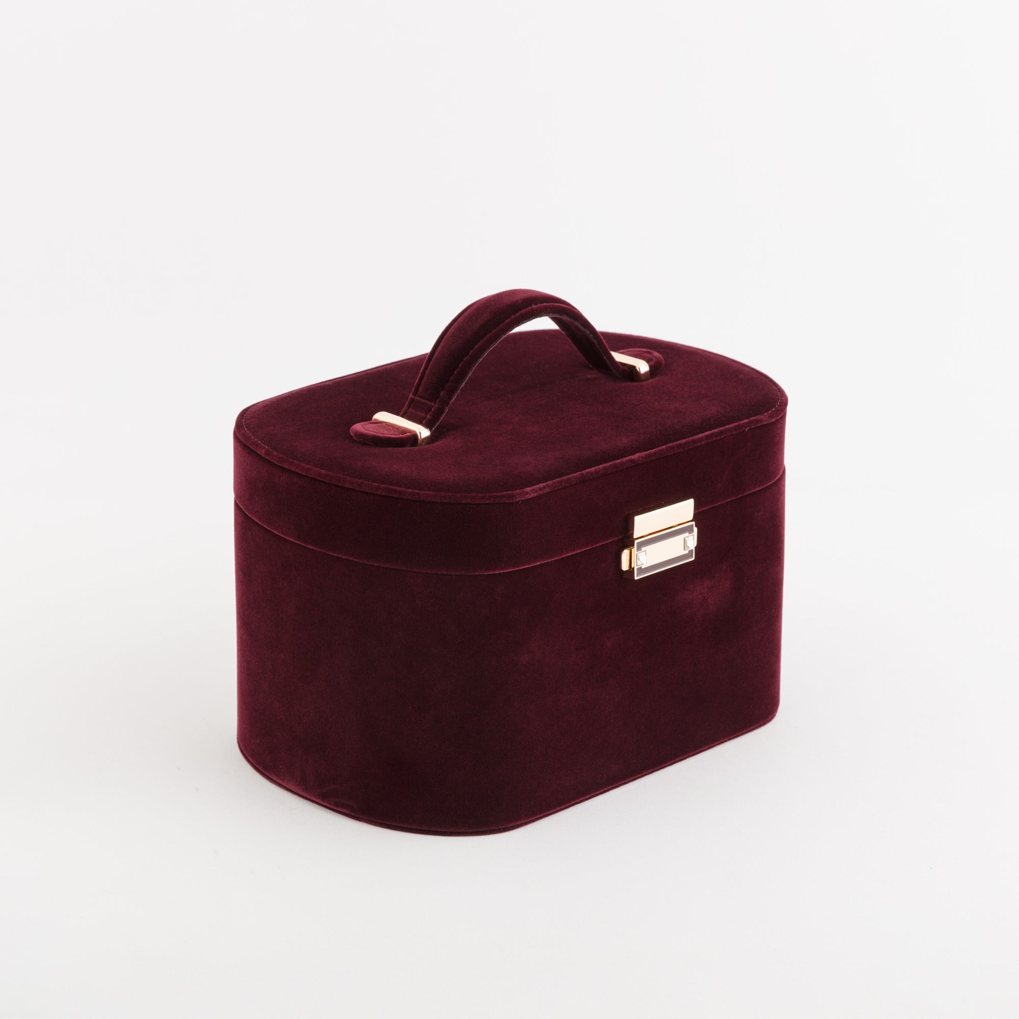 Women's jewelry box - Ginger jewelry case Prune