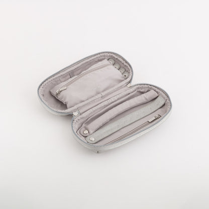 Women's Jewelry Box - Shiny accessories Silver
