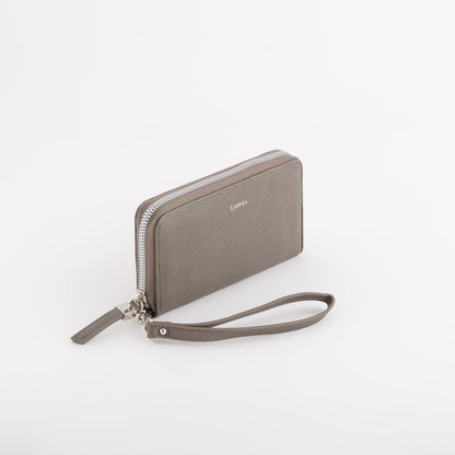 Damenbrieftasche - Neue Mandy-Accessoires Rauchgrün