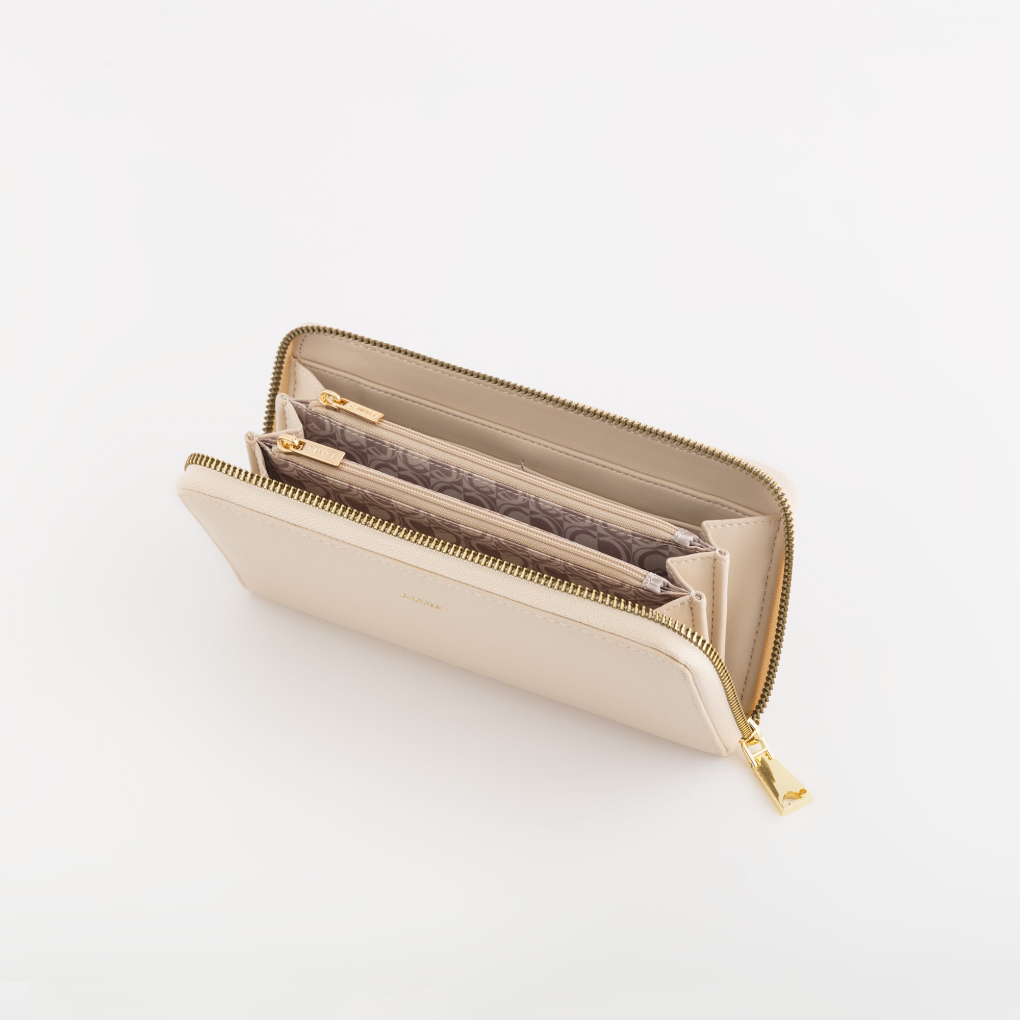 Große Damenbrieftasche - Loto v2 Wallet Creme