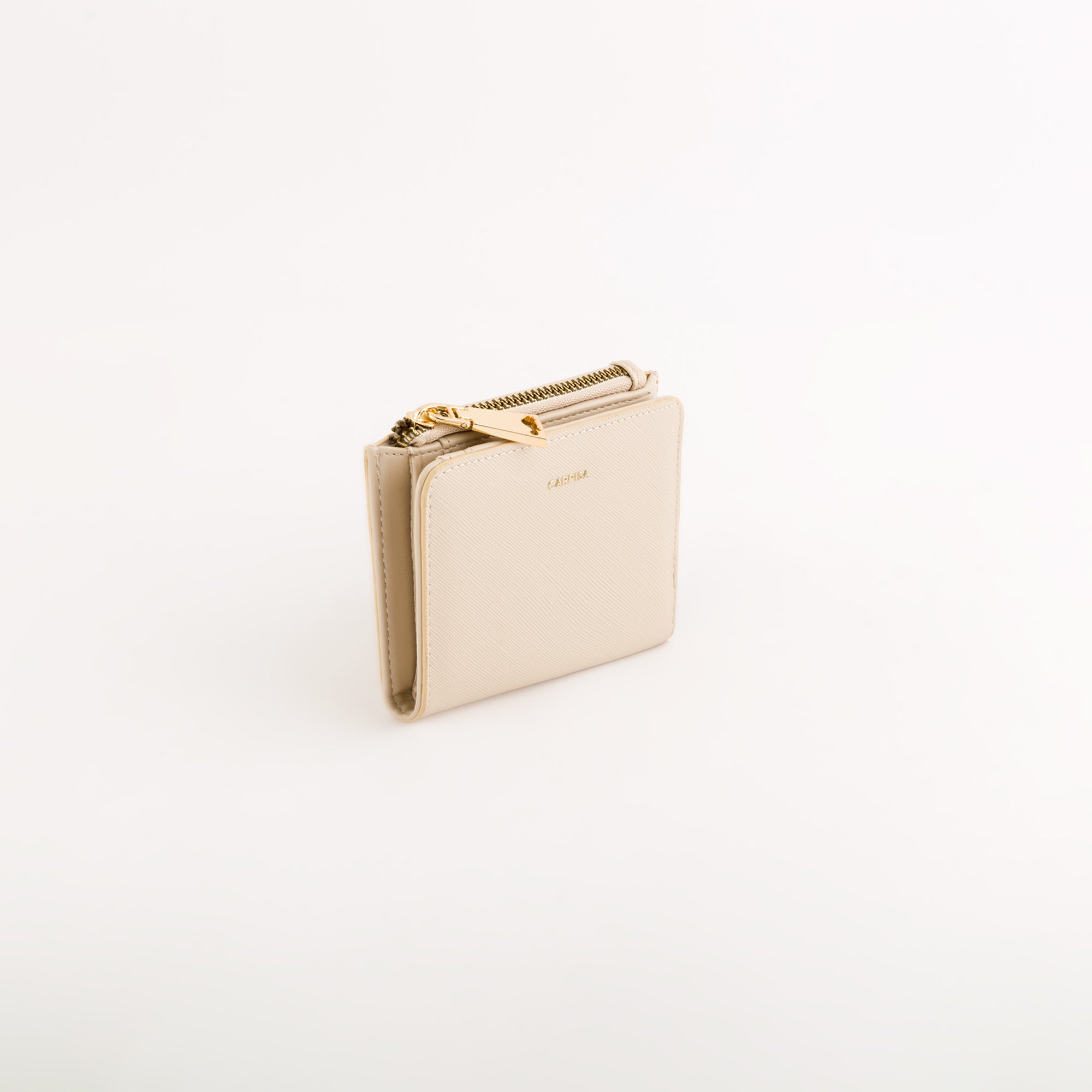 Cartera pequeña para mujer - Cartera Loto v2 Crema