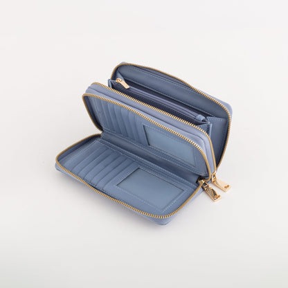 Mittelgroße Damenbrieftasche – Loto v2 Brieftasche Schiefer
