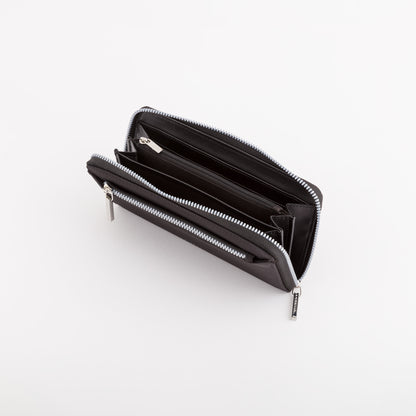 Large Women's Wallet - Eloisa Black