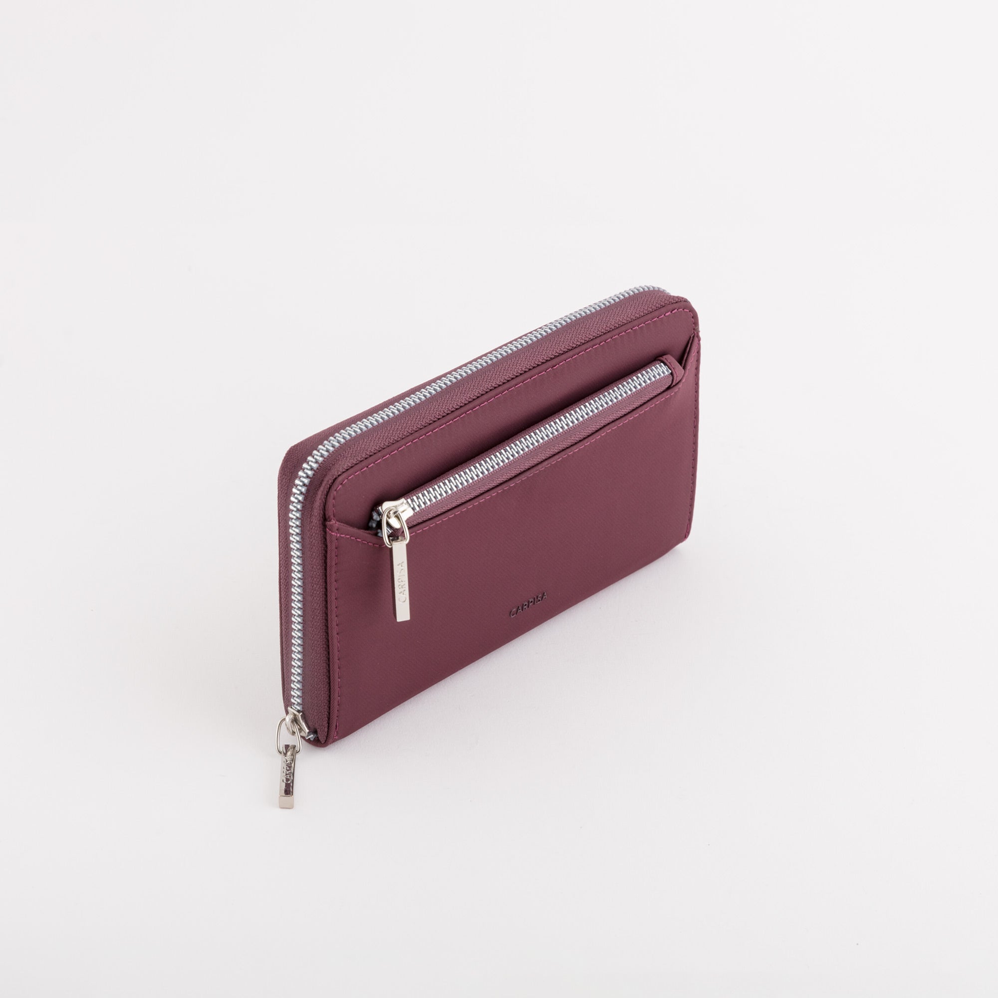 Large Women's Wallet - Eloisa Prune