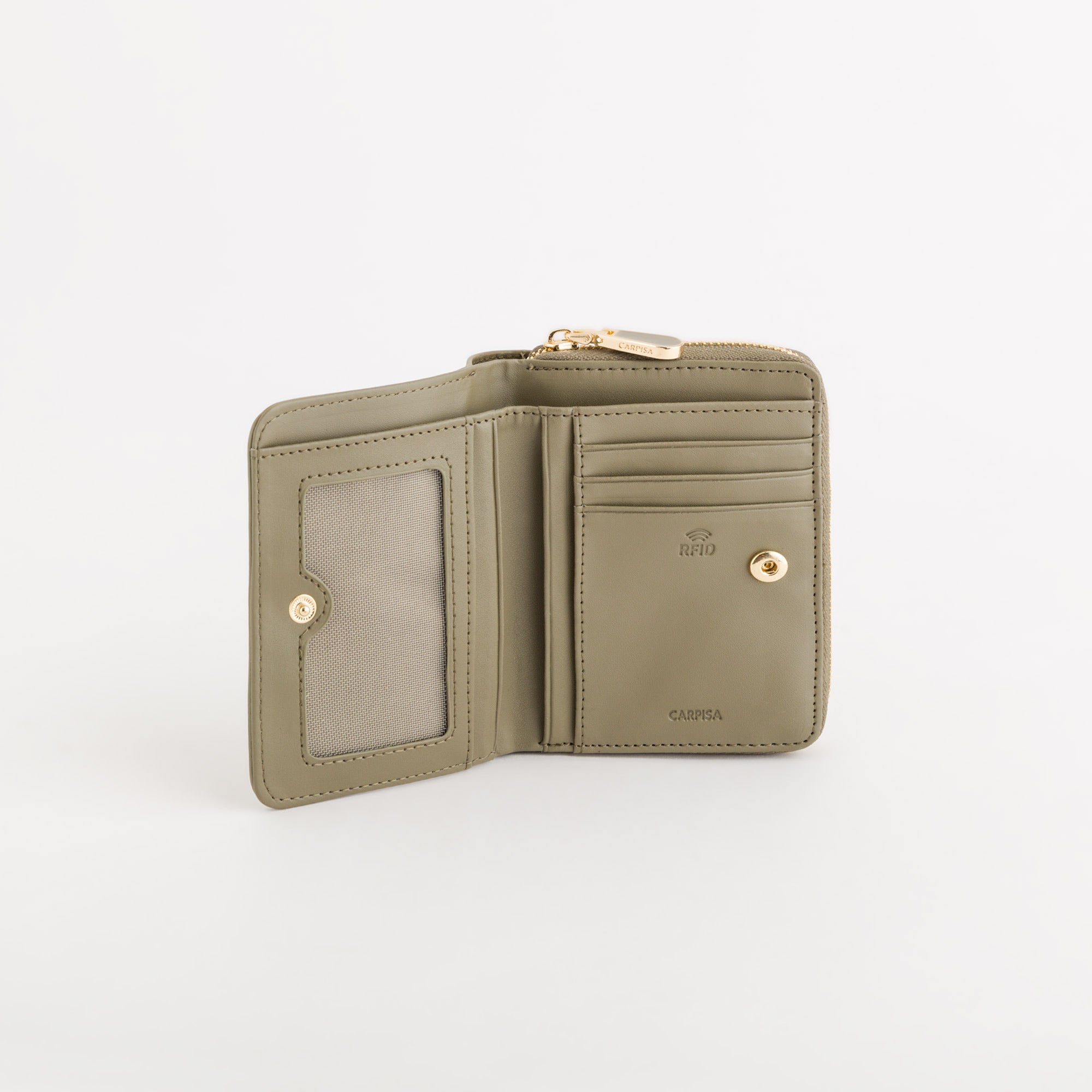 Damenbrieftasche - Opal v1 Bambus