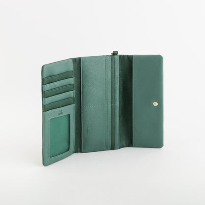 Portafoglio Donna - Floranna Tè verde/Multicolore