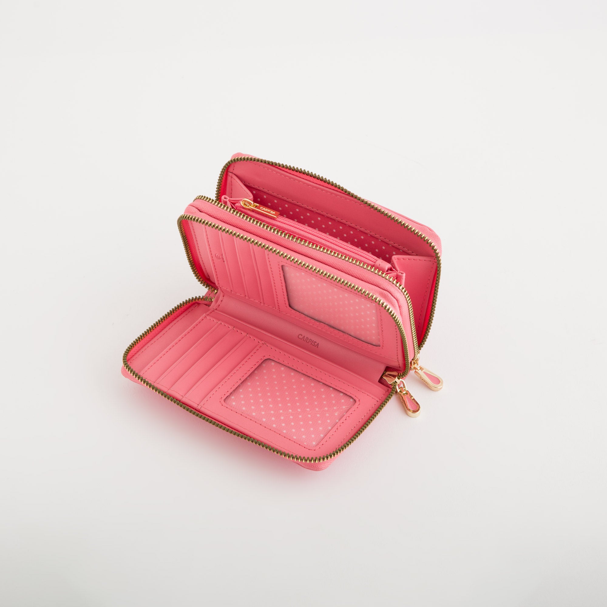 Cartera de mujer - Billetera Jasmine v2 Rosa durazno