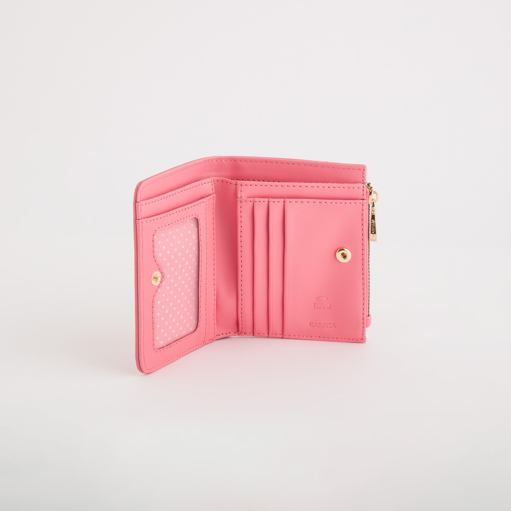 Portefeuille pour femme - Portefeuille Jasmine v2 Rose pêche