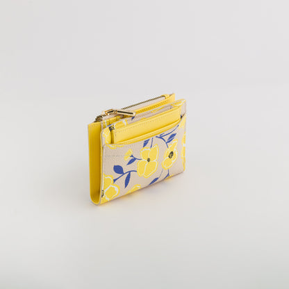 Damenbrieftasche - Acqua Wallet v2 Zitronengelb Multi
