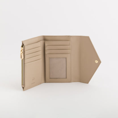 Mittelgroße Damenbrieftasche - Diana Wallet Taupe/Helles Taupe