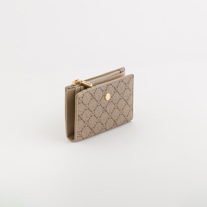 Mittelgroße Damenbrieftasche - Diana Wallet Taupe/Helles Taupe