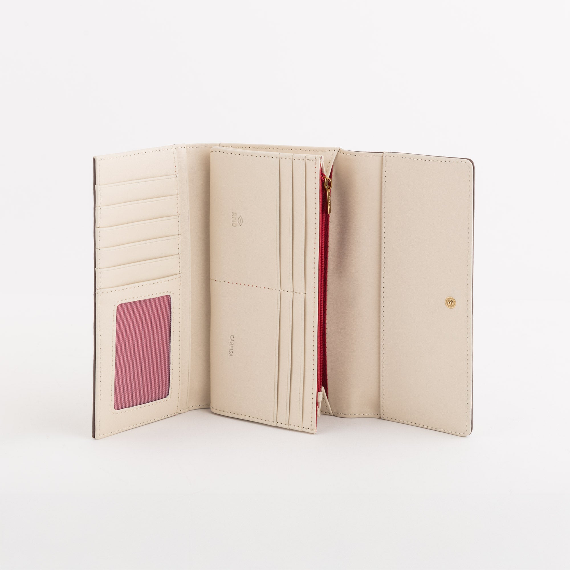 Portafoglio Grande Donna - Giulia wallet Crema