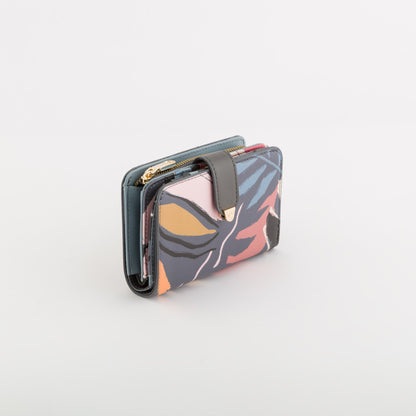 Portafoglio Medio Donna - Jasper wallet Grigio/Multicolore