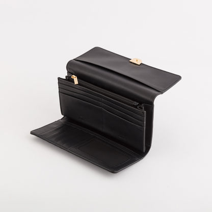 Cartera grande para mujer - Billetera Sitka Negro
