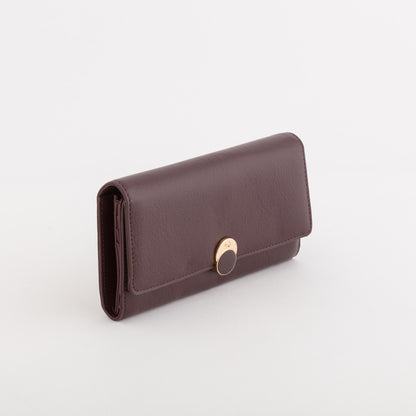 Cartera grande para mujer - Billetera Sitka Ciruela pasa