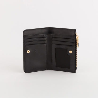 Cartera mediana para mujer - Billetera Sitka Negro