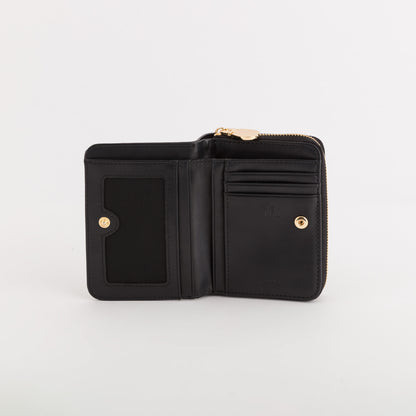 Cartera pequeña para mujer - Billetera Sitka Negro