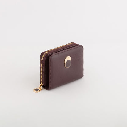 Cartera pequeña para mujer - Billetera Sitka Ciruela pasa