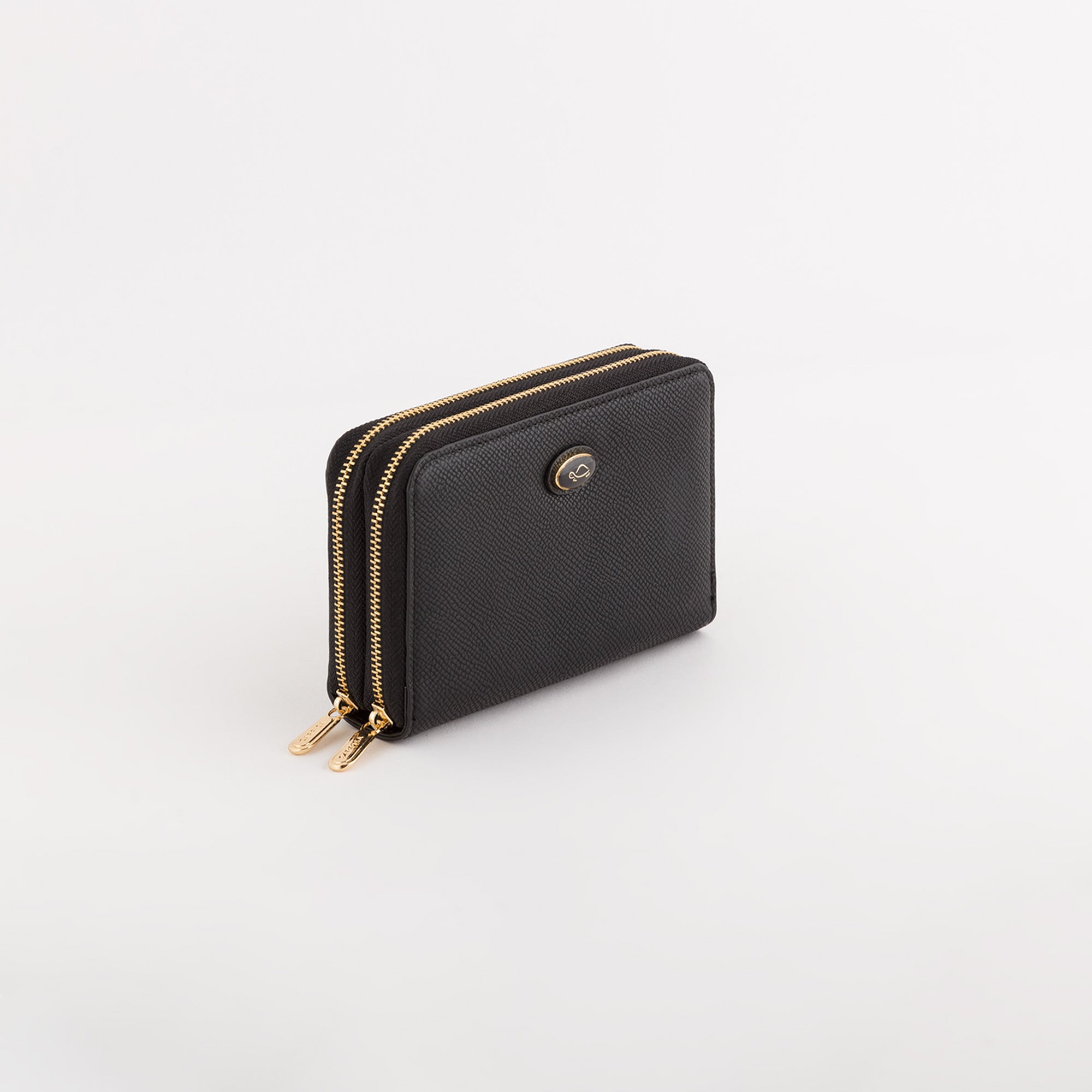 Cartera mediana para mujer - Accesorios Leonia Negro