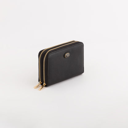 Cartera mediana para mujer - Accesorios Leonia Negro