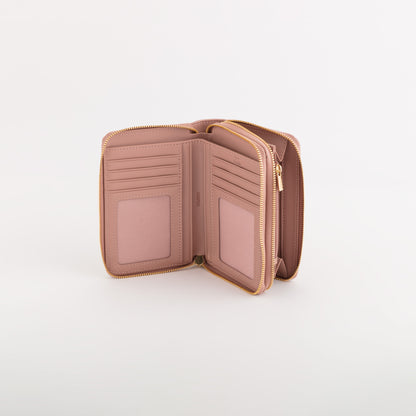 Cartera mediana para mujer - Accesorios Leonia Polvo