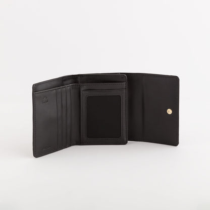 Kleine Damenbrieftasche - Leonia Accessoires Schwarz