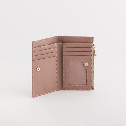 Mittlere Damenbrieftasche - Diana Wallet Winter Taubengrau/Zwiebel