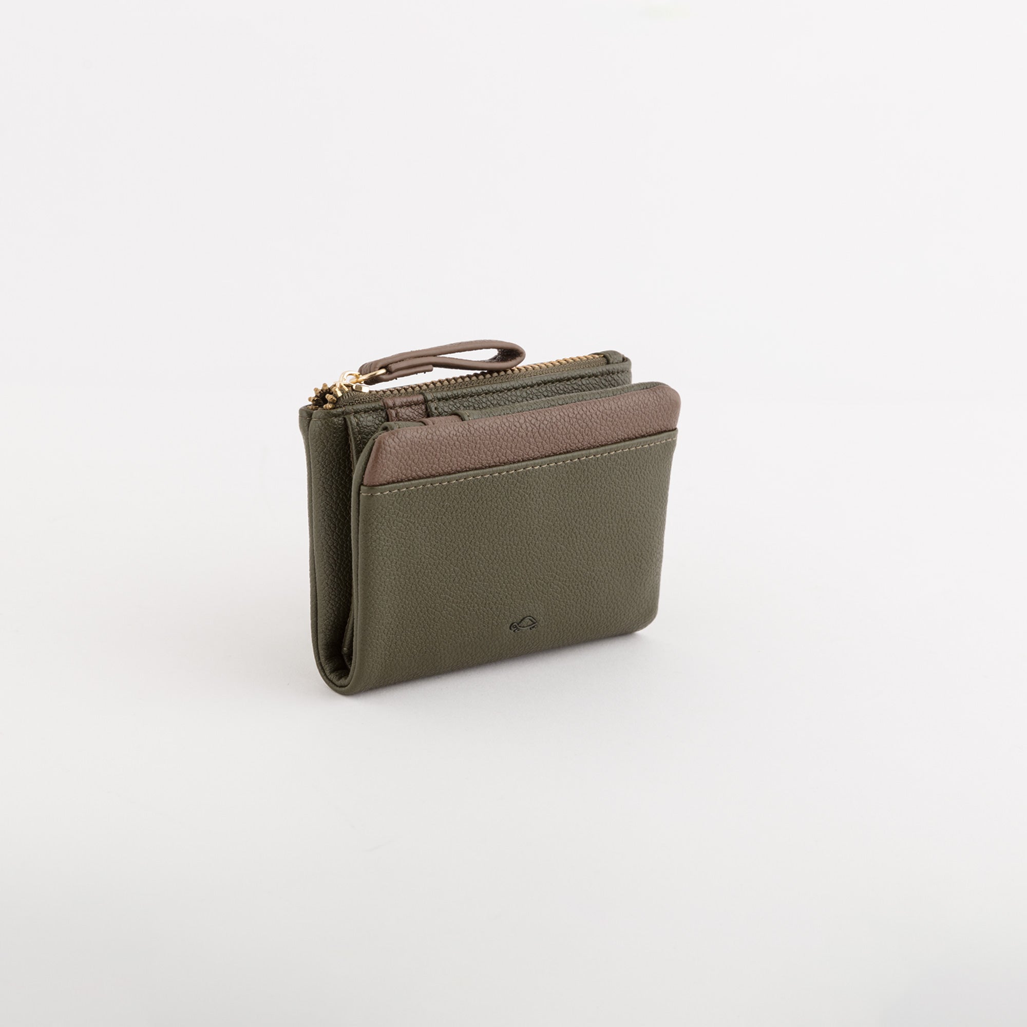 Cartera mediana para mujer - Billetera Berna Bosque/Paloma