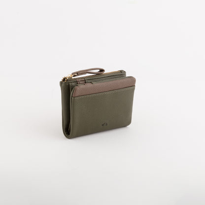 Cartera mediana para mujer - Billetera Berna Bosque/Paloma