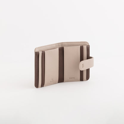 Cartera/tarjetero pequeño para mujer - Cartera Berna Mármol/Moro