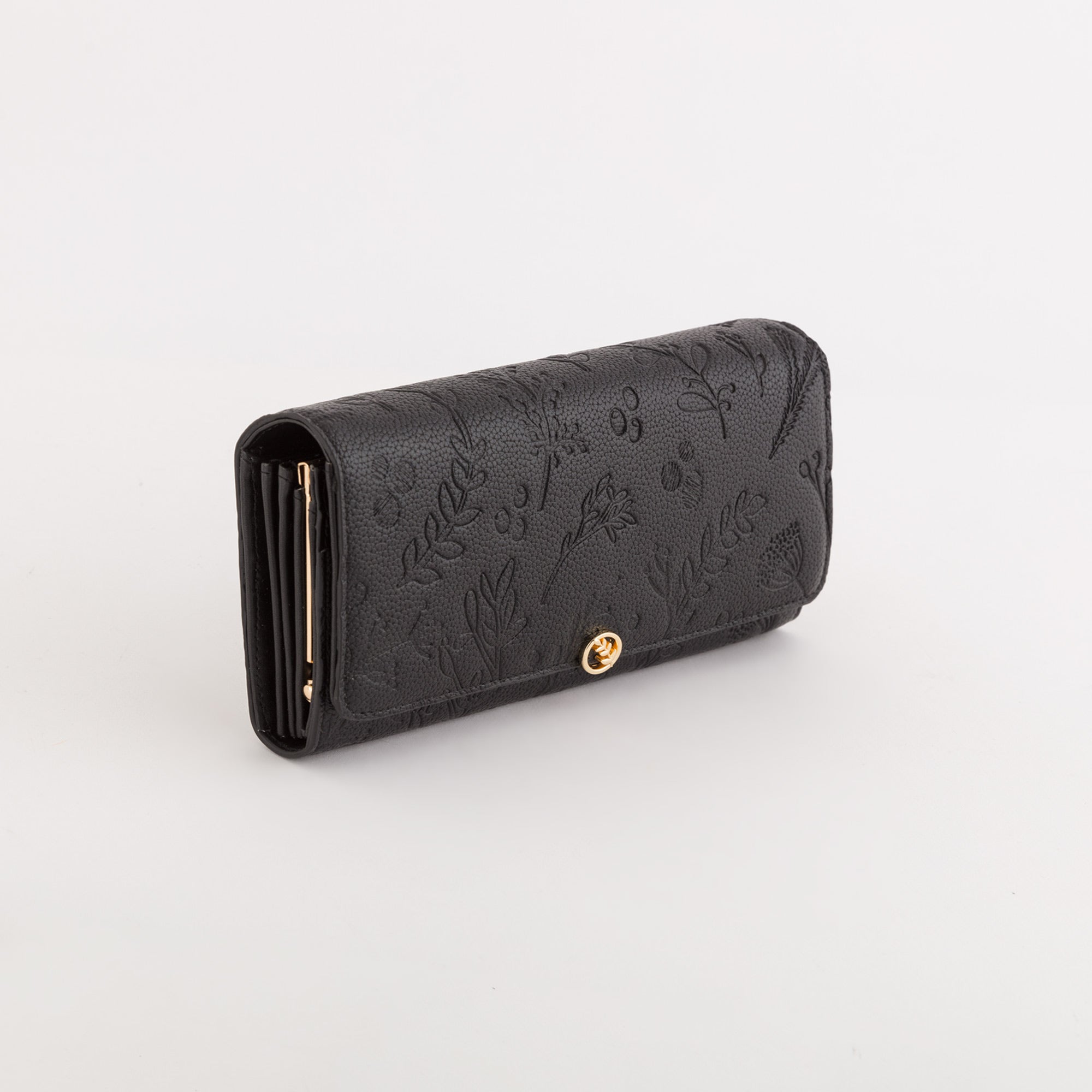 Cartera grande para mujer - Billetera Natalie Negro